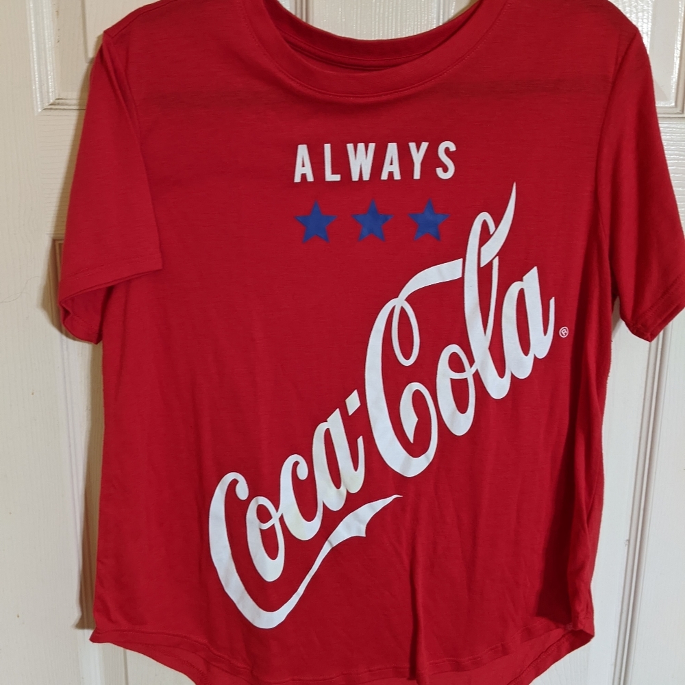 Woman's Coca Cola tee